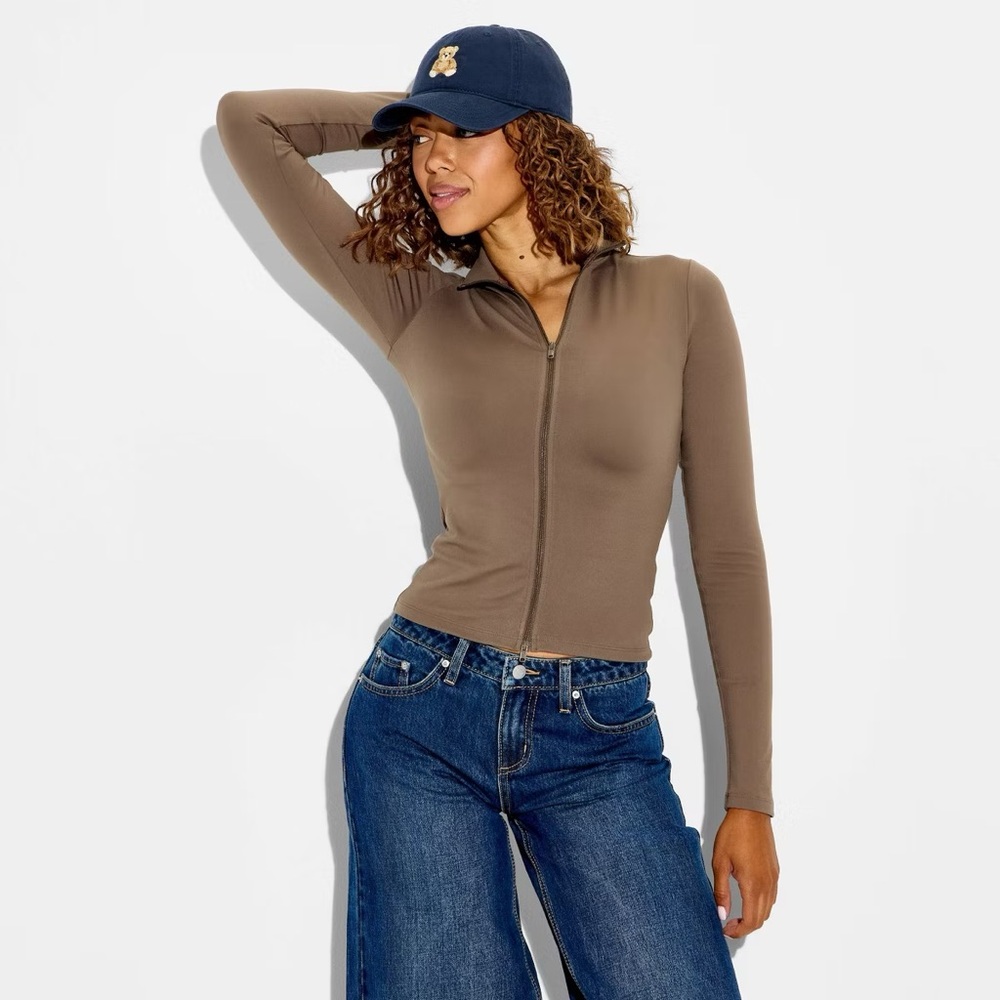 Wild Fable Target ButterBliss Full Zip Jacket